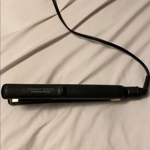 Straight science professional flat iron - 1 inch